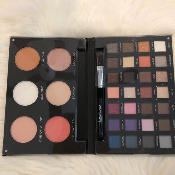 Bebe Makeup Nwt Bebe Ultimate Glam Palette For Face And Eyes Poshmark